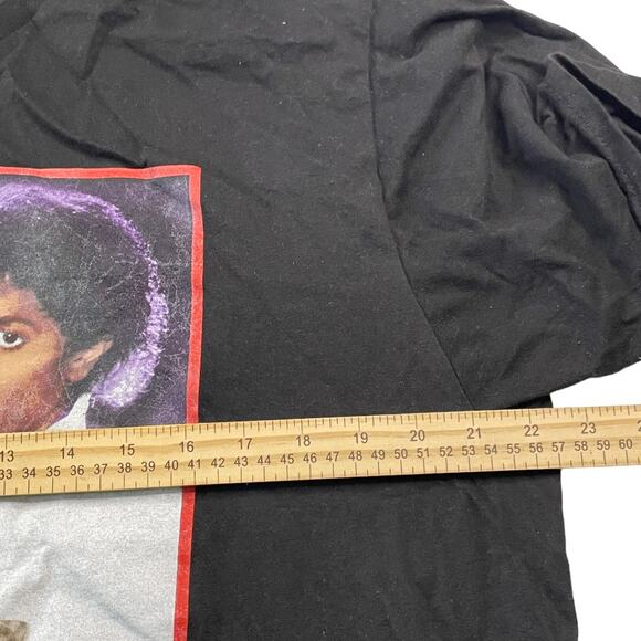 Michael Jackson Mens XL Thriller Graphic T Shirt Black Short Sleeve Crew Neck - Picture 7 of 7